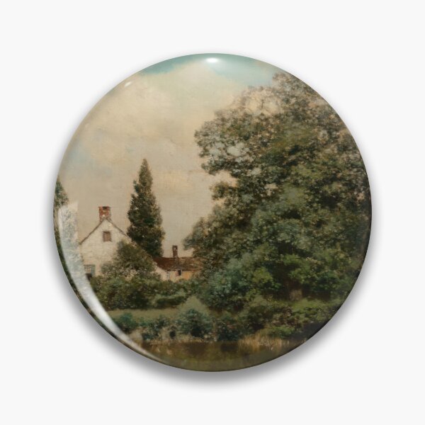 Item preview, Afternoon at the Pond - Henry Pember Smith (American, 1854-1907). Oil on canvas designed and sold by The Nouveau Chateau.