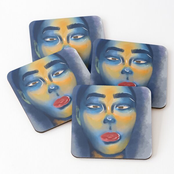Item preview, Watercolor face designed and sold by mknuth1.