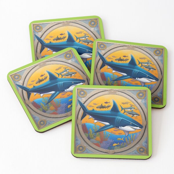 Item preview, SHARKS (#99CC33) designed and sold by Marlon Oseguera.
