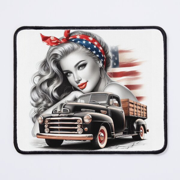 Item preview, "Retro Glamour: Charm and Audacity of Pin-Ups” designed and sold by CHRIST5000.