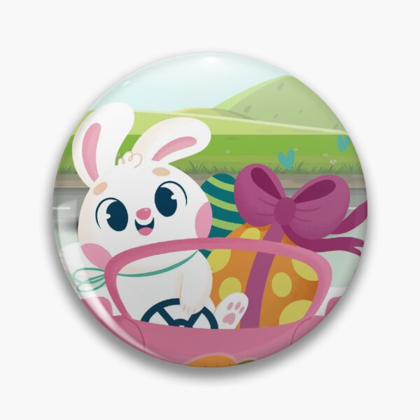 Item preview, Happy Ester, Cartoon Rabbit  designed and sold by Chirayu1111.