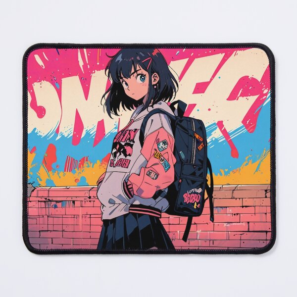 Item preview, "SCHOOL'S OUT! - Retro Anime Rebel T-Shirt & Hoodie - 90s Vibe Graffiti Design" designed and sold by NF CLOTHING.