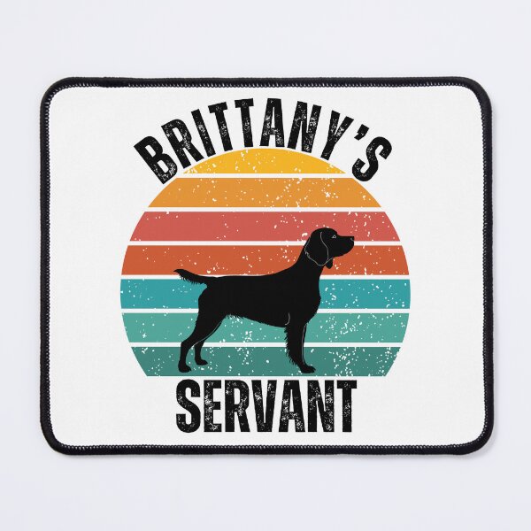 Item preview, Brittany’s Servant – Vintage Sunset Silhouette Dog Lover Design designed and sold by Fredster1966.