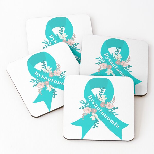 Item preview, Dysautonomia Awareness Ribbon designed and sold by emotionalvomit.