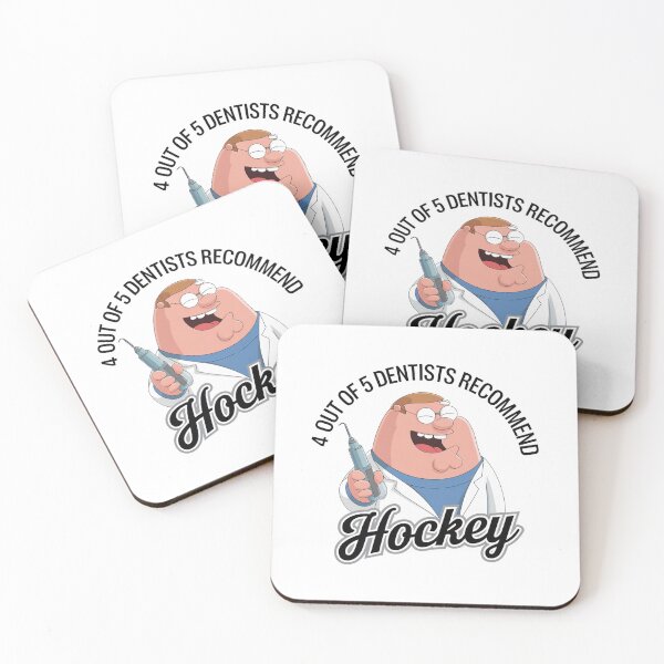 Item preview, dentist recommends, hockey, dentist, dental, funnyfits70, Humor, Funny, retro, vintages, funny quotes, animal humor, designed and sold by FunnyFits70.