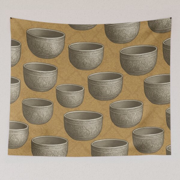 Item preview, Silver Bowls of Songkran designed and sold by BobArtGallery.