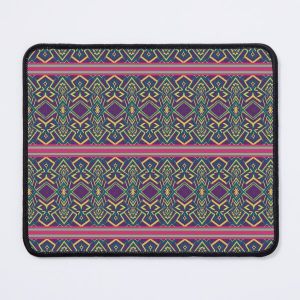 Item preview, Modern ikat medallion design designed and sold by Bluesky992.
