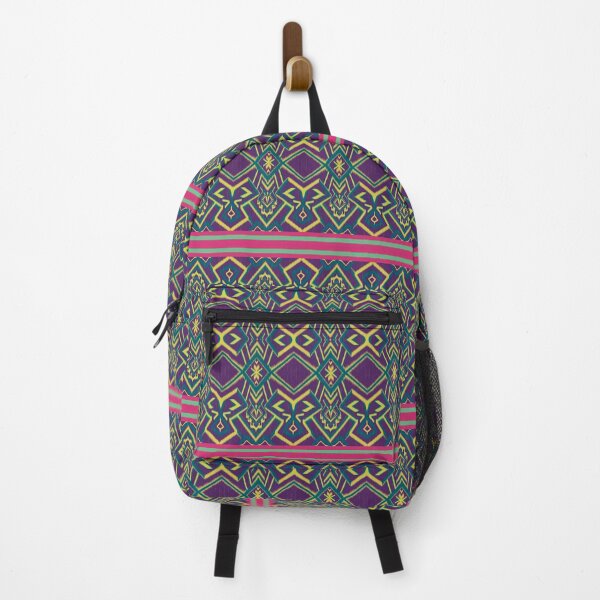 Item preview, Modern ikat medallion design designed and sold by Bluesky992.
