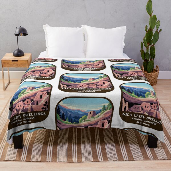 Item preview, Vintage Gila Cliff Dwellings National Monument (New Mexico) designed and sold by RabbitK.