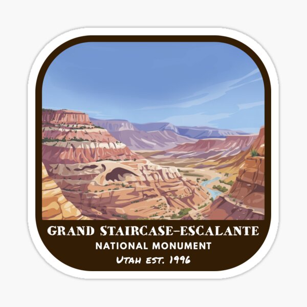 Item preview, Vintage Grand Staircase Escalante National Monument (Utah) designed and sold by RabbitK.