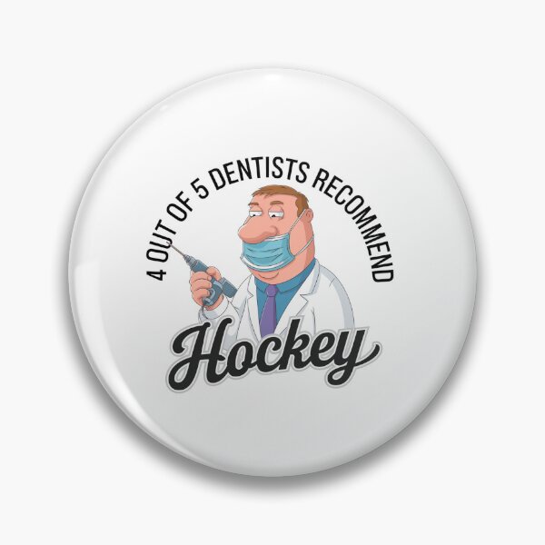 Item preview, dentist recommends, hockey, dentist, dental, funnyfits70, Humor, Funny, retro, vintages, funny quotes, animal humor, designed and sold by FunnyFits70.