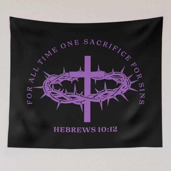 Item preview, Hebrews 10:12 designed and sold by MoriaStore.