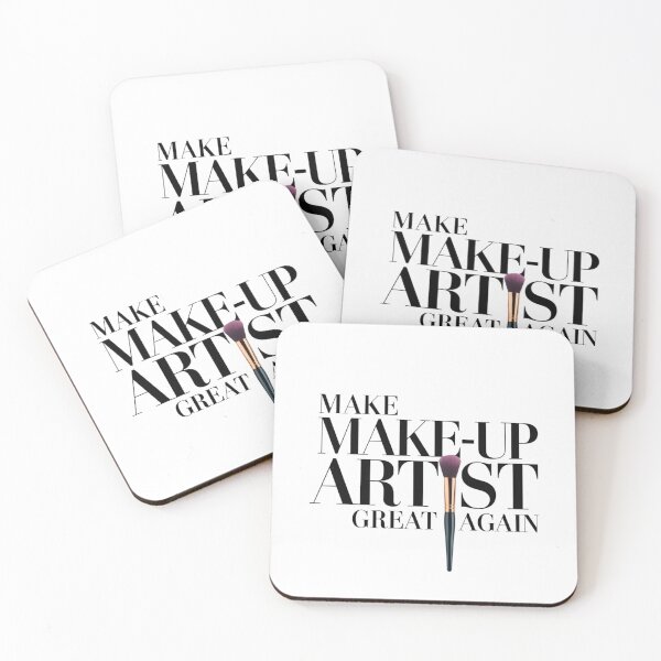 Item preview, Makeup Artist Empowerment Quote with Brush designed and sold by K3DreamKreation.