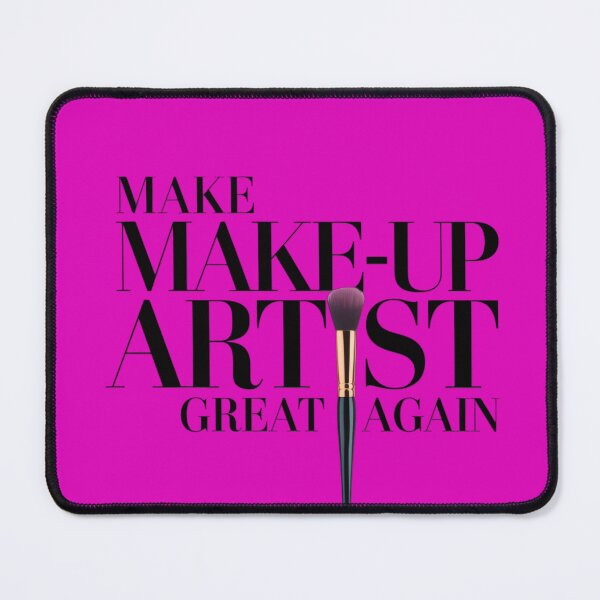 Item preview, Makeup Artist Empowerment Quote with Brush designed and sold by K3DreamKreation.