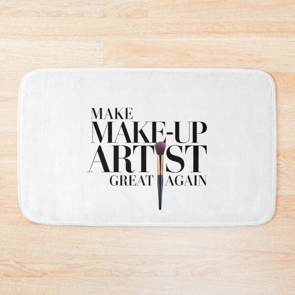 Item preview, Makeup Artist Empowerment Quote with Brush designed and sold by K3DreamKreation.