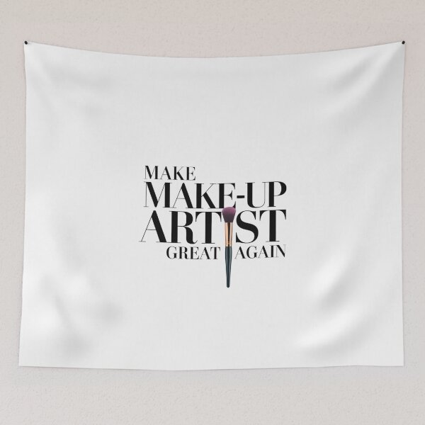 Item preview, Makeup Artist Empowerment Quote with Brush designed and sold by K3DreamKreation.