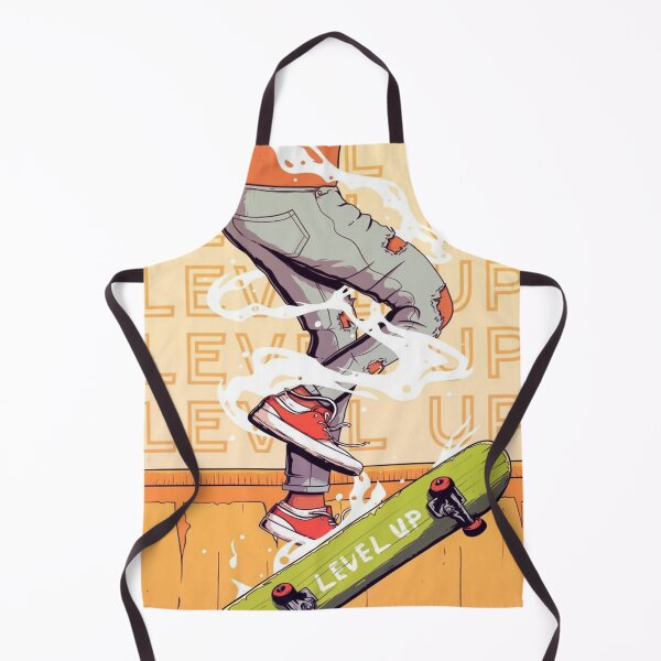 Item preview, Skateboarding Level Up Street Art designed and sold by Vicky021.