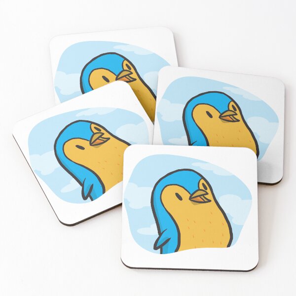 Item preview, Birdy Blue Yellow. B36 designed and sold by ParissiFriends.