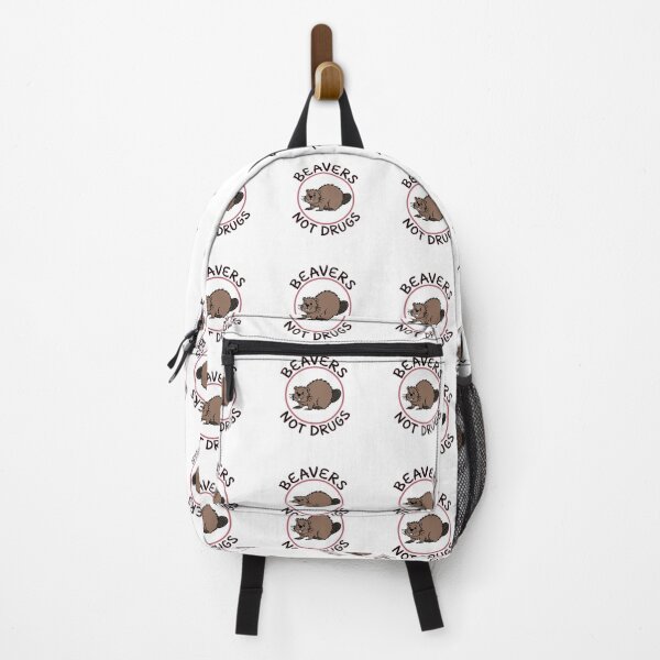 Item preview, Beaver, environment, no to drugs, conservation, funnyfits70, Humor, Funny, retro, vintages, funny quotes, animal humor, designed and sold by FunnyFits70.