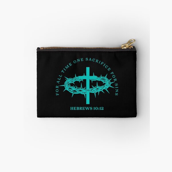 Item preview, Hebrews 10:12 - christian quotes designed and sold by MoriaStore.