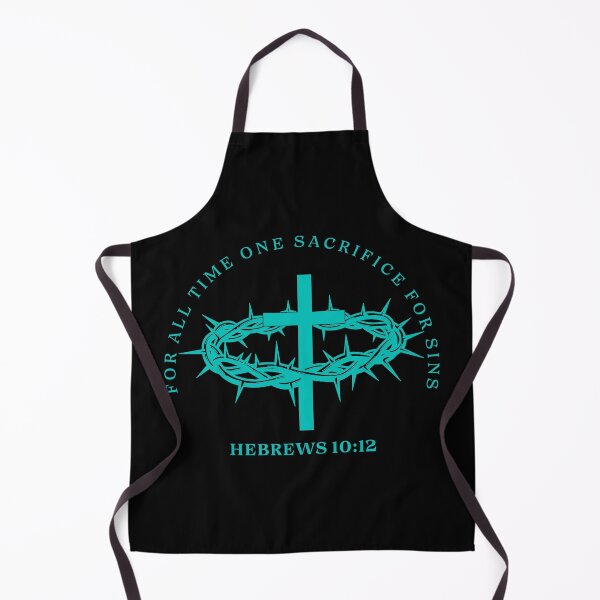 Item preview, Hebrews 10:12 - christian quotes designed and sold by MoriaStore.