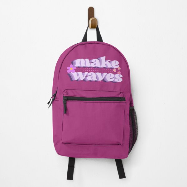 Item preview, Make Waves quote purple floral designed and sold by AngArtninovy.