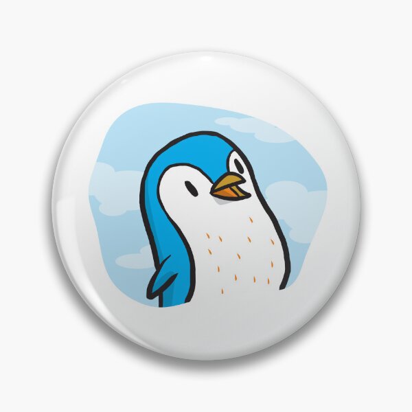 Item preview, Birdy Blue White. B38 designed and sold by ParissiFriends.