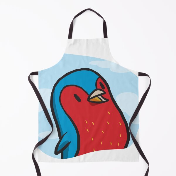 Item preview, Birdy Blue Red. B39 designed and sold by ParissiFriends.