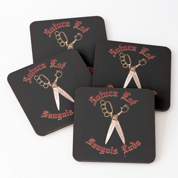 Item preview, Sewing is a blood sport: knuckle scissors & latin designed and sold by Seamic-Views.