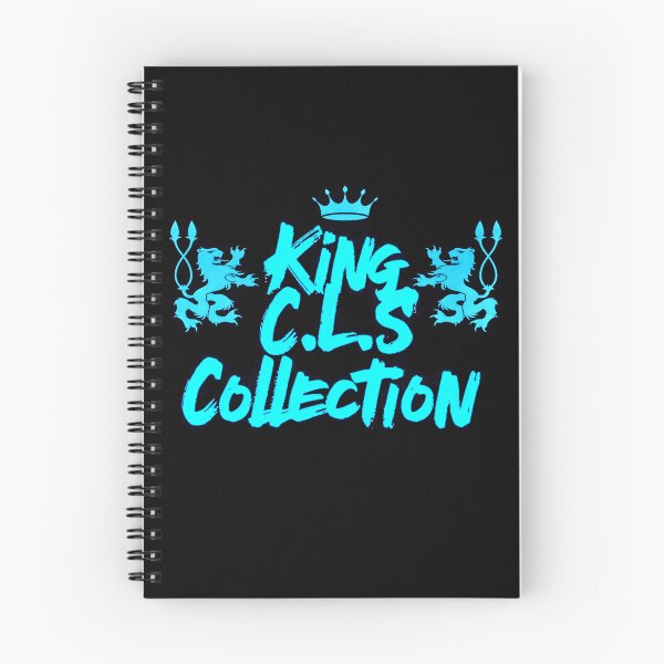 Item preview, King C.L.S King's Painted Font | Black | Paradise Blue | Capri Blue  designed and sold by Kingcls.