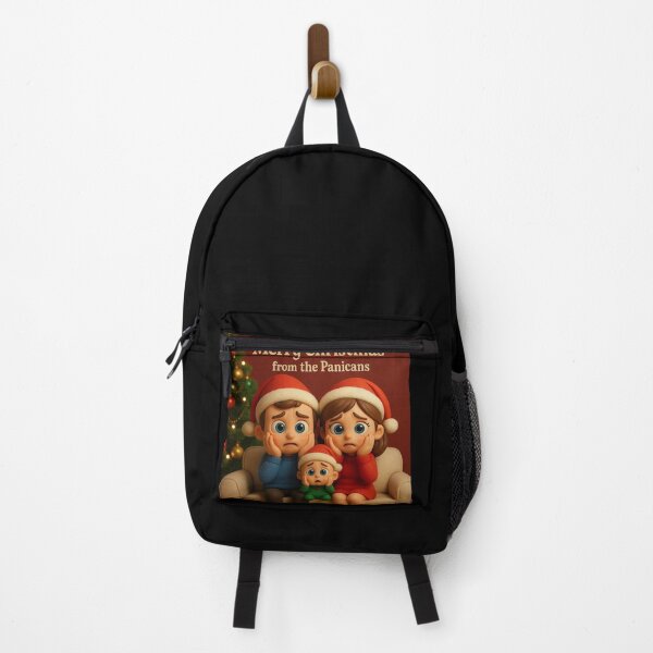 Item preview, "Holiday Worries: Merry Christmas from the Panicans" designed and sold by MySheetMusicArt.
