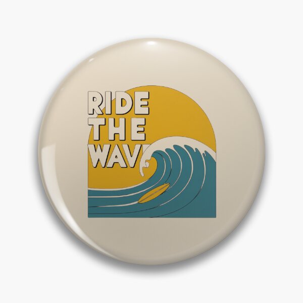 Item preview, Ride the Wave – Go with the flow designed and sold by FrenchTouch77.