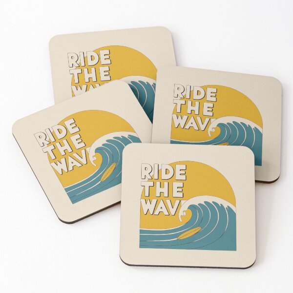 Item preview, Ride the Wave – Go with the flow designed and sold by FrenchTouch77.