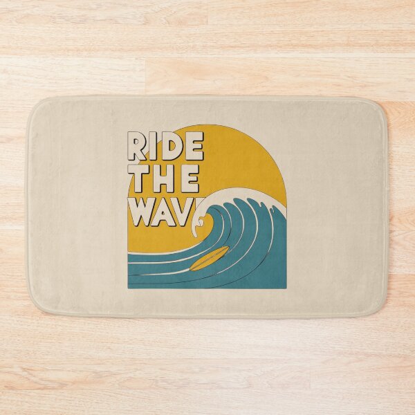 Item preview, Ride the Wave – Go with the flow designed and sold by FrenchTouch77.