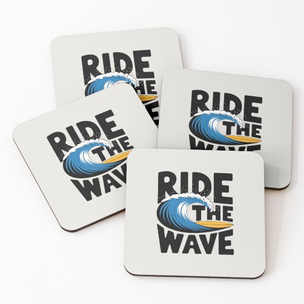 Item preview, Ride the Wave – Go with the flow designed and sold by FrenchTouch77.