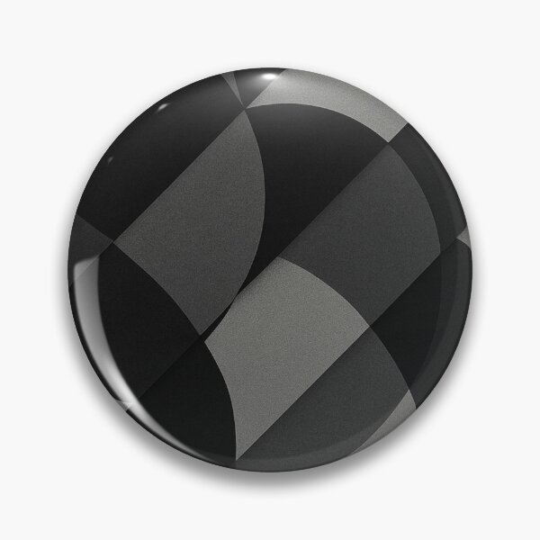 Item preview, Monochrome Geometry – Abstract Black and Gray Pattern designed and sold by Tarn.