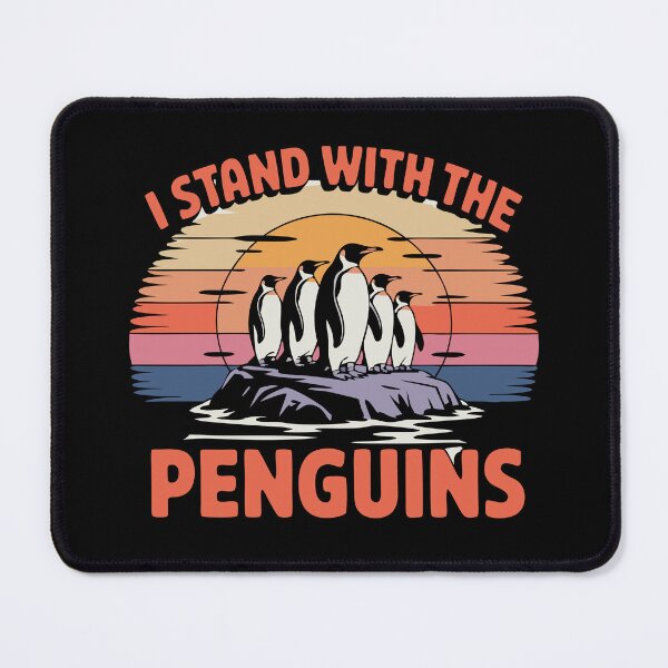Item preview, funny I stand with the penguins designed and sold by Lydyb-creations.