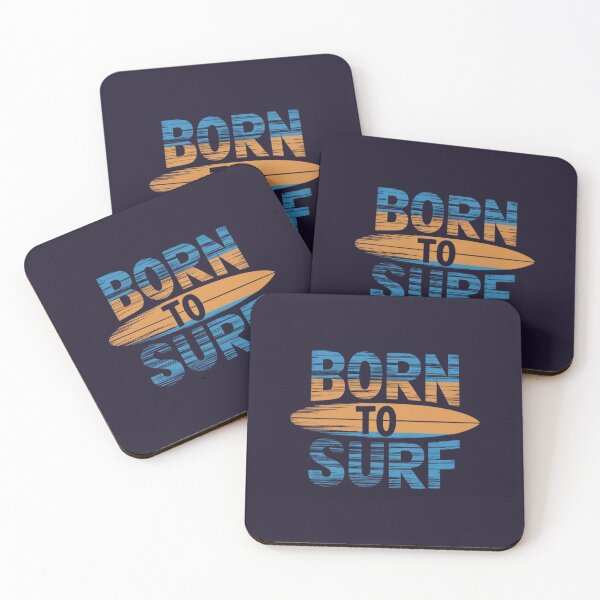 Item preview, Born to Surf – Born to tame the waves designed and sold by FrenchTouch77.