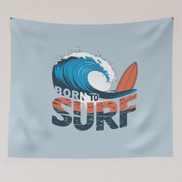 Item preview, Ride the Wave – Go with the flow designed and sold by FrenchTouch77.