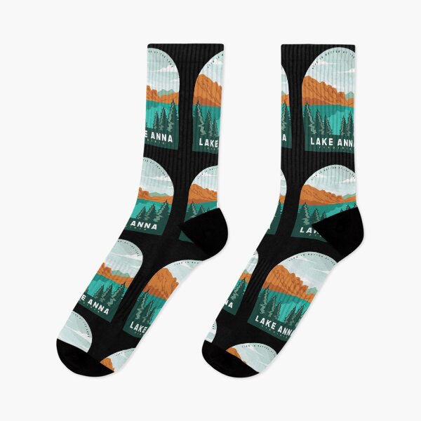 Item preview, Lake Anna Virginia United States Lake With Mountain And Pine Tree designed and sold by Friday NightCo.