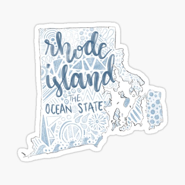 Rhode Island State Design Sticker