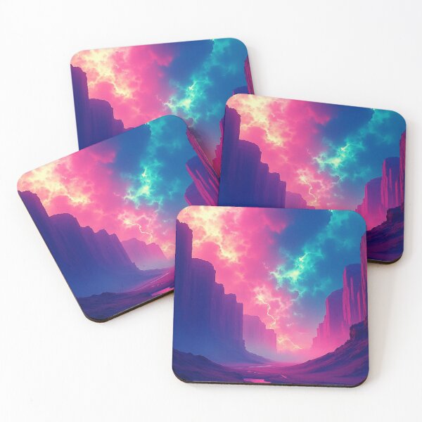 Item preview, neon, Neon Mirage designed and sold by Edge Of The Easel.