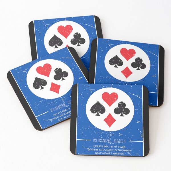 Item preview, Euchre - Loaner Haiku designed and sold by FlipStitch Tees.