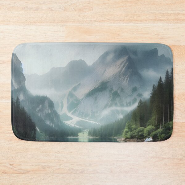 Item preview, Cloudy Sky Mountain River Lanscape  designed and sold by GraphicsClub.