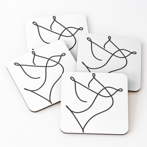 Item preview, Squiggly Bird (Black) designed and sold by ashleygates98.