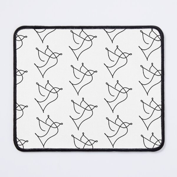 Item preview, Squiggly Bird (Black) designed and sold by ashleygates98.
