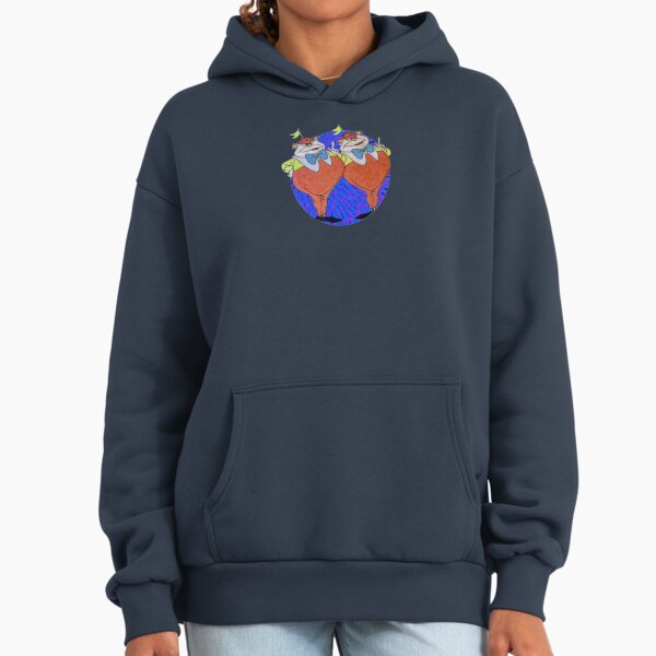 Tweedle Dee & Tweedle Dum Premium Oversized Hoodie