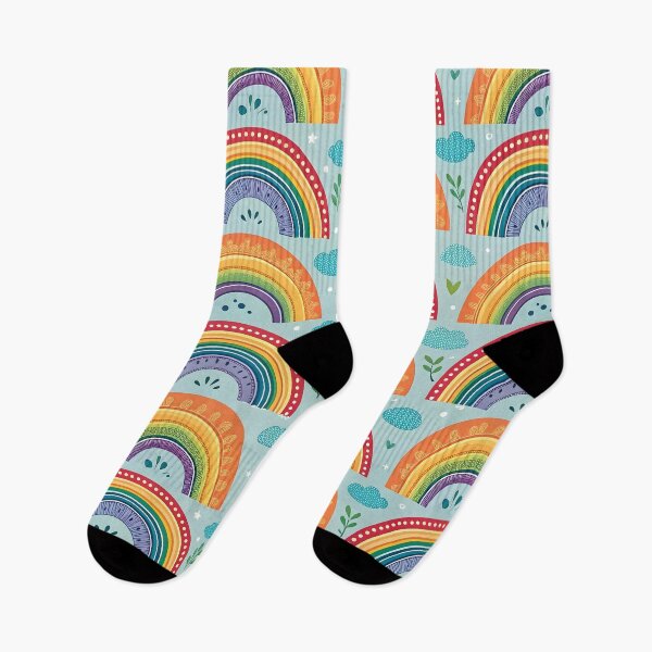 Item preview, Morden Rainbow pattern designed and sold by trendspatterns.