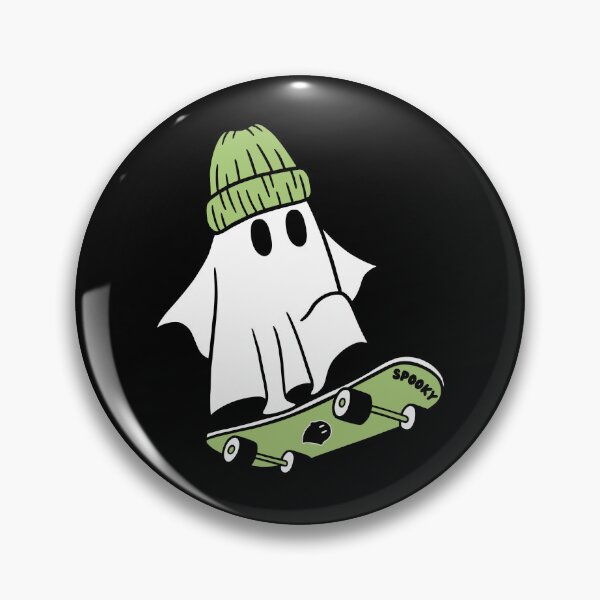 Item preview, Skater Ghost on Spooky Board designed and sold by WhispersInspire.