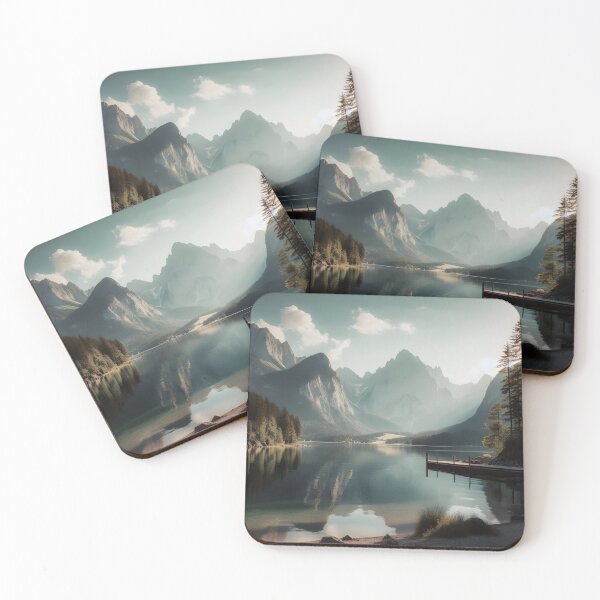 Item preview, Rocky Mountain River Lanscape  designed and sold by GraphicsClub.